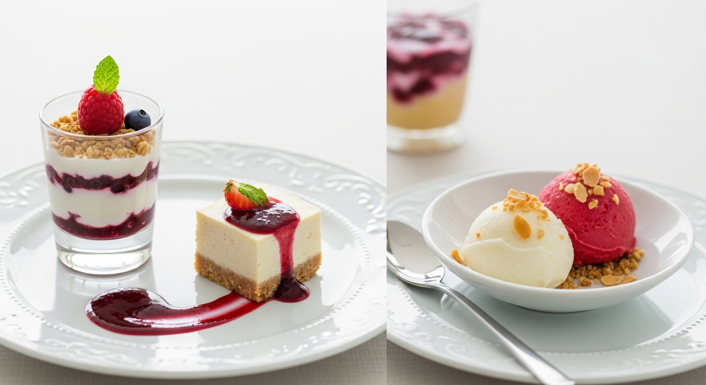 Desserts unter 200 kcal