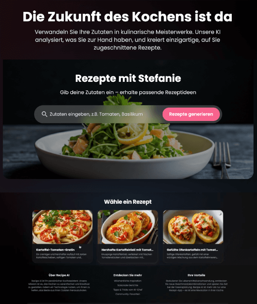 Rezeptefinder von Dr. Schneider